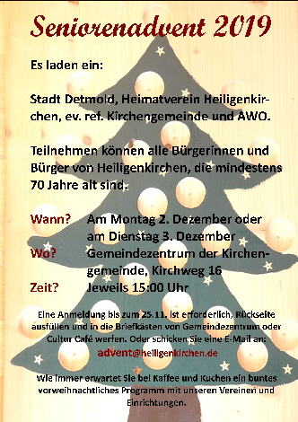 Flyer Advent